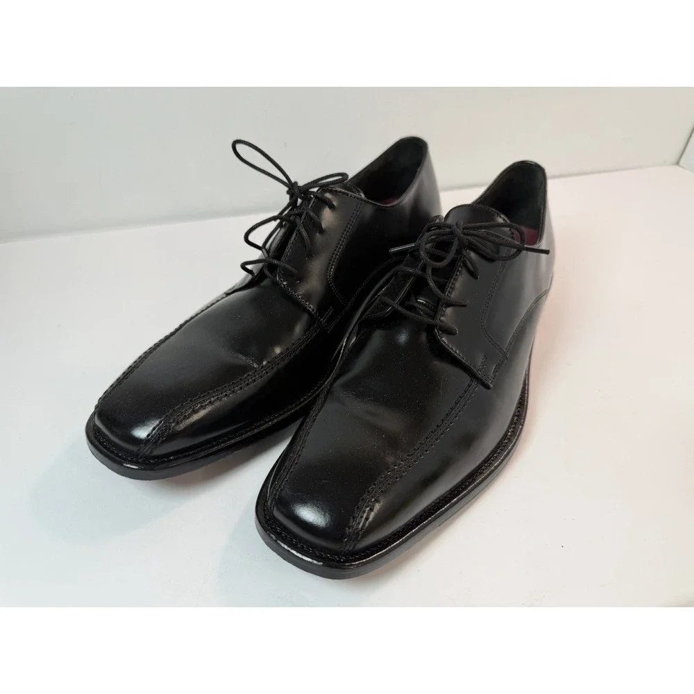 Bostonian Bardwell Walk Men's Classic Black Oxford Shoes 10 D‎ 28710 Leather